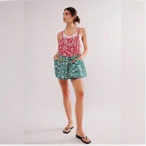 Free People Palm Bay Shorts- Jumper/Romper/Overalls